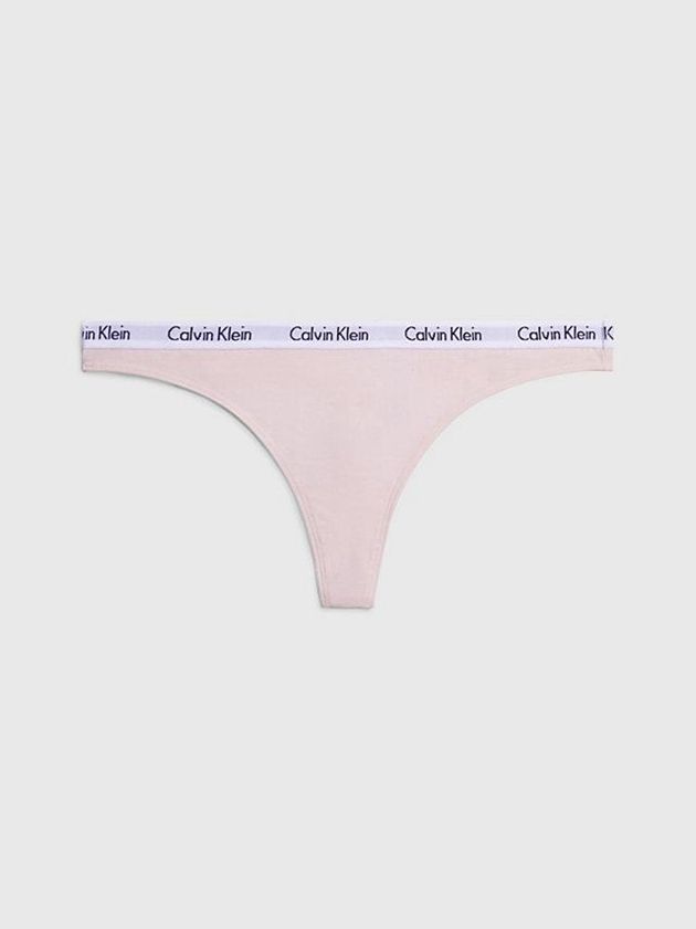 Calvin Klein USA Carousel Womens Thong Pink 0548961-JE